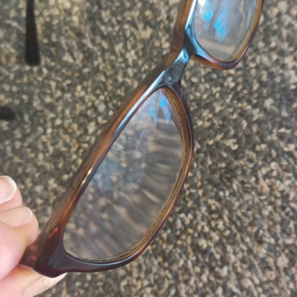 Michael Kors Tortoise Shell And Gold Wire Brown Eyeglass Frames